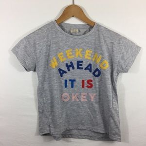 Zara girls graphic tee